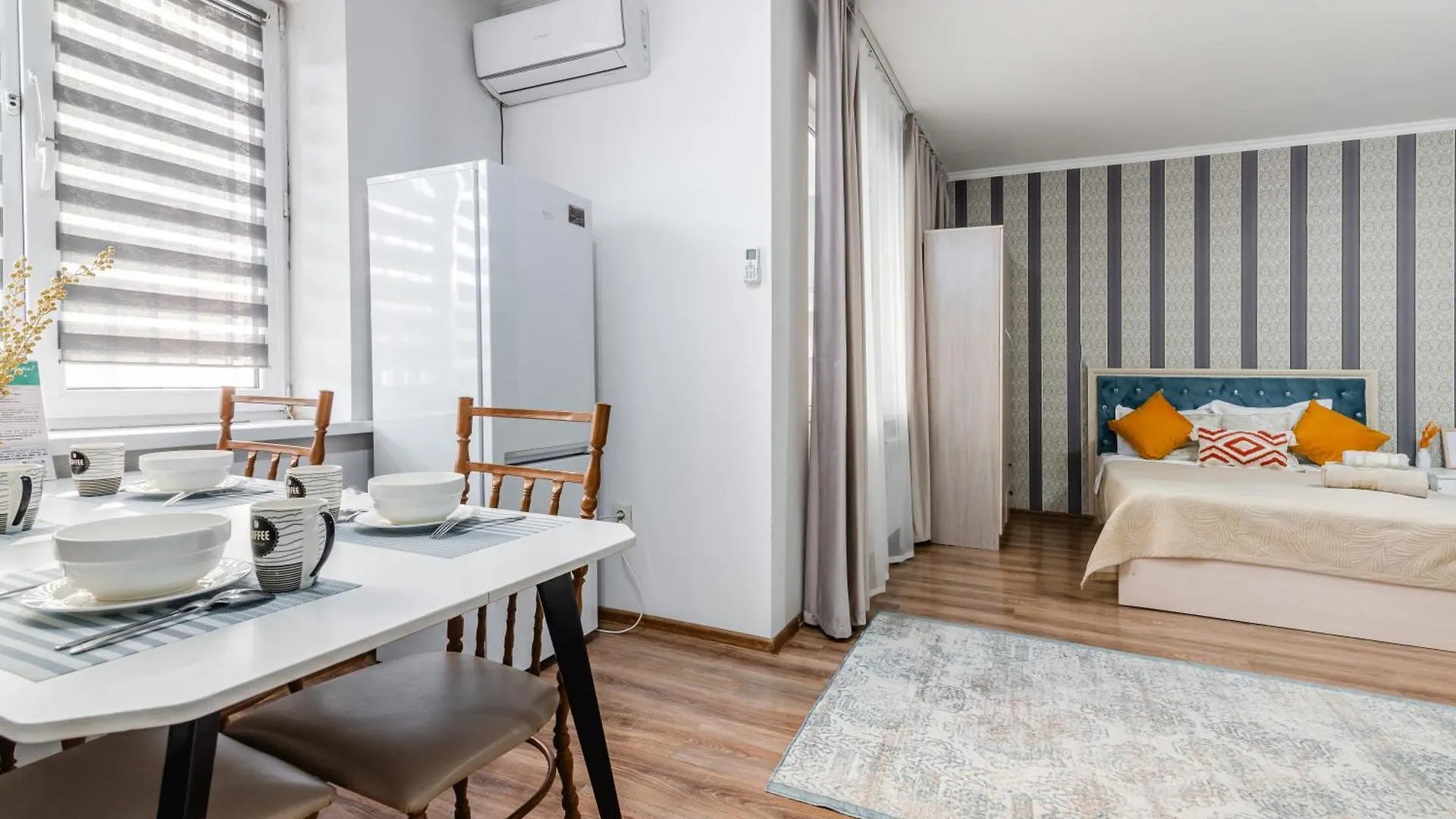 Apartment Очаровательная Студия С Балконом Almaty